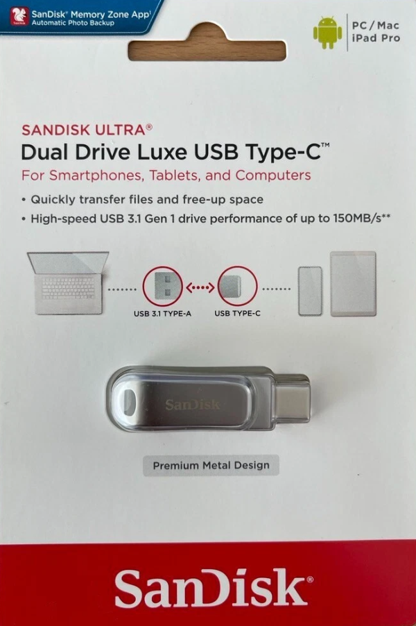 SanDisk Dual Drive Go USB Type-C 256GB